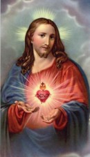 DOCE PROMESAS DEL SAGRADO CORAZÓN - Tarjetas Sagradas Laminadas.  CANTIDAD 25 TARJETAS