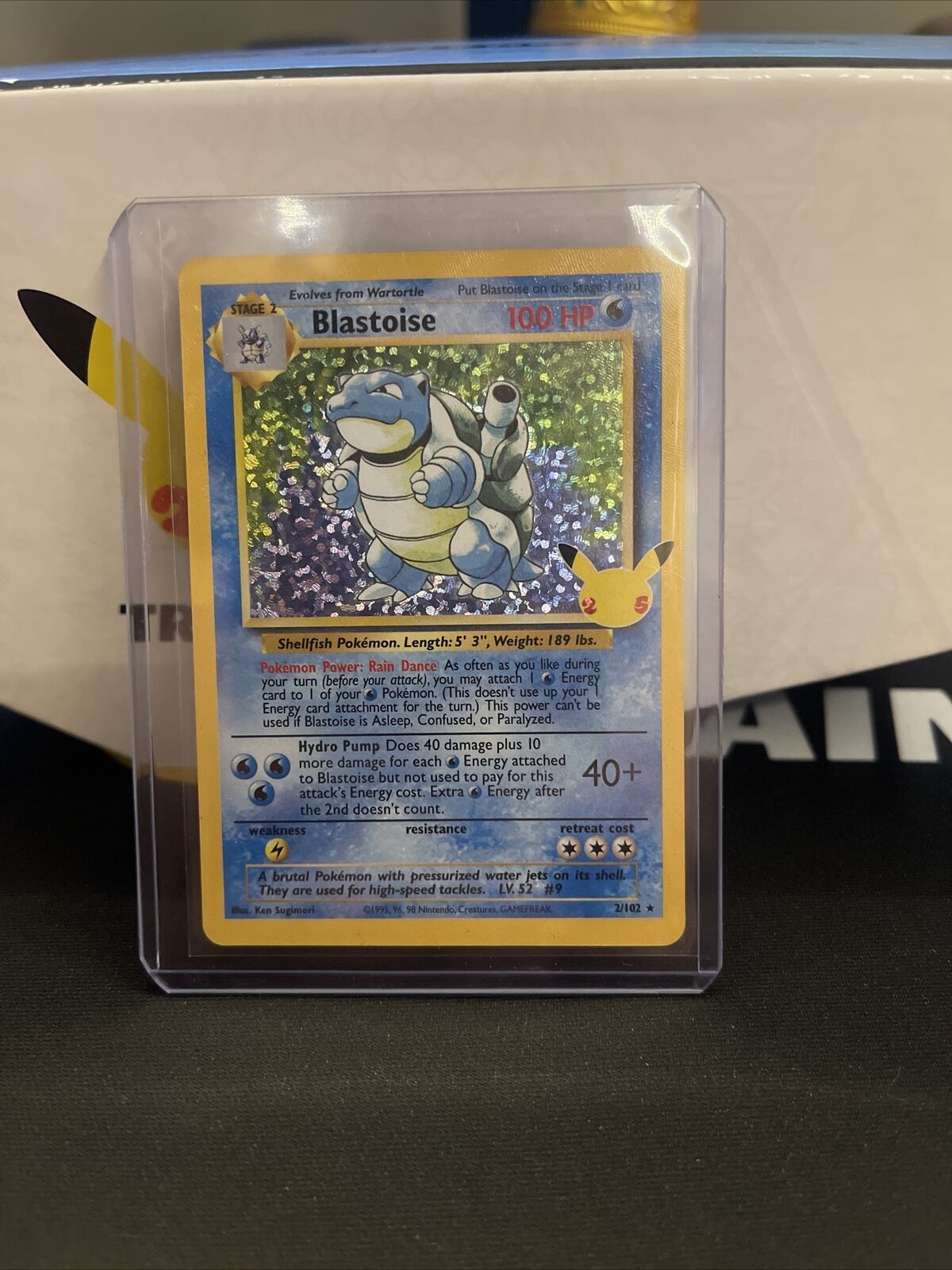 Carta Pokémon Blastoise (2/102) - Celebrações 25 Anos - Alfabay