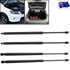 For Lexus 2010-15 RX350 RX450 Front Hood+Tailgate Gas Shock Struts Lift Supports