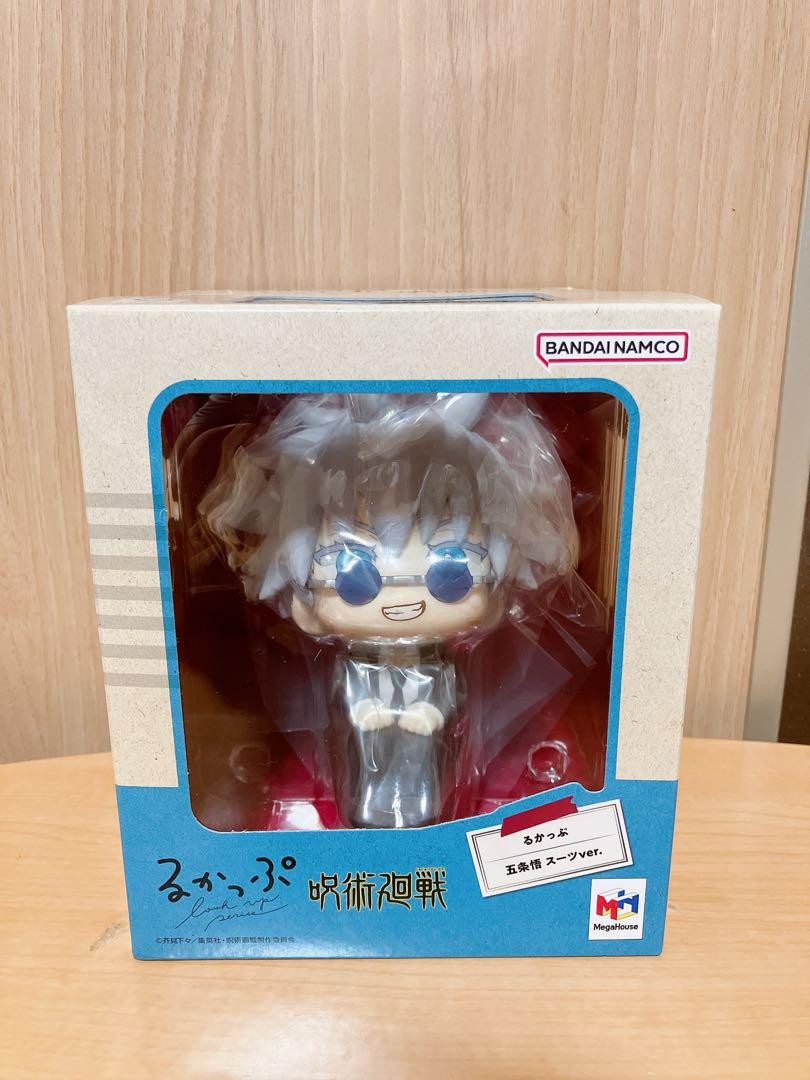 Traje MegaHouse LookUp Rukappu Jujutsu Kaisen Satoru Gojo Ver. Figura JP NUEVO