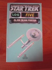BOOK S/C STAR TREK LOG FIVE  1985  GREAT  ** MUST SEE *