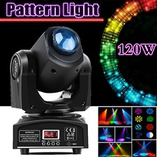 120W LED Moving Head Stage Light RGBW Gobo Spot Club DMX Disco DJ Party Lighting