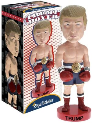 President Donald Trump Boxer Election 2020 Bobble Head Wackelkopf Figur