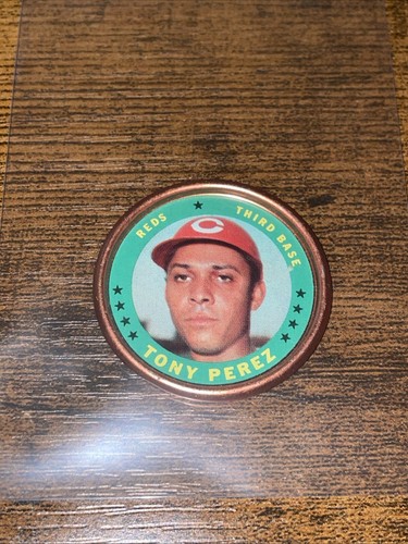 1971 Topps Coin #105 Tony Perez Cincinnati Reds