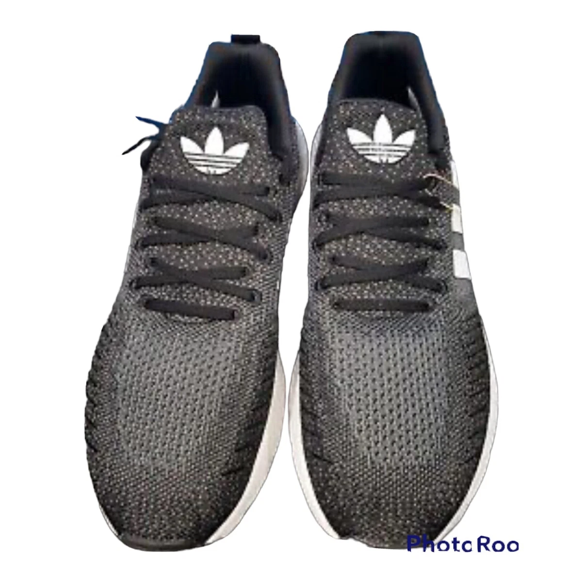 ADIDAS SWIFT 22 BLACK GREY WHITE SHOES GZ3496 MENS US 10 | eBay