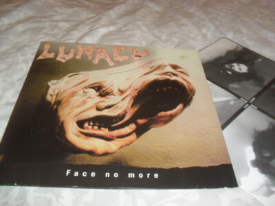LUNACY -FACE NO MORE- VERY HARD TO FIND FIRST PRESS LP VINYL EXODUS SLAYER EX++