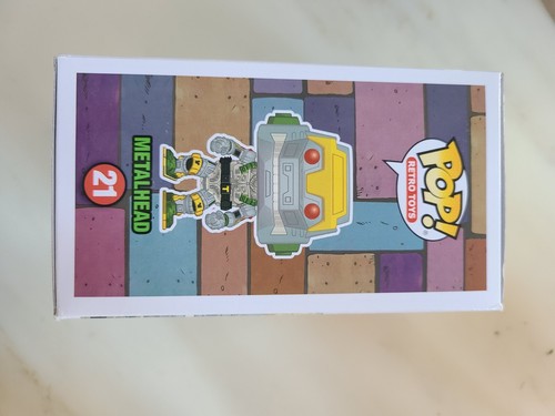 Funko Pop! Retro Toys: Teenage Mutant Ninja Turtles Metalhead #21 Vinyl Figur - Bild 9 von 9