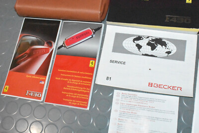 2008 Ferrari F430 F 430 Coupe Owners Manual - SET (USA