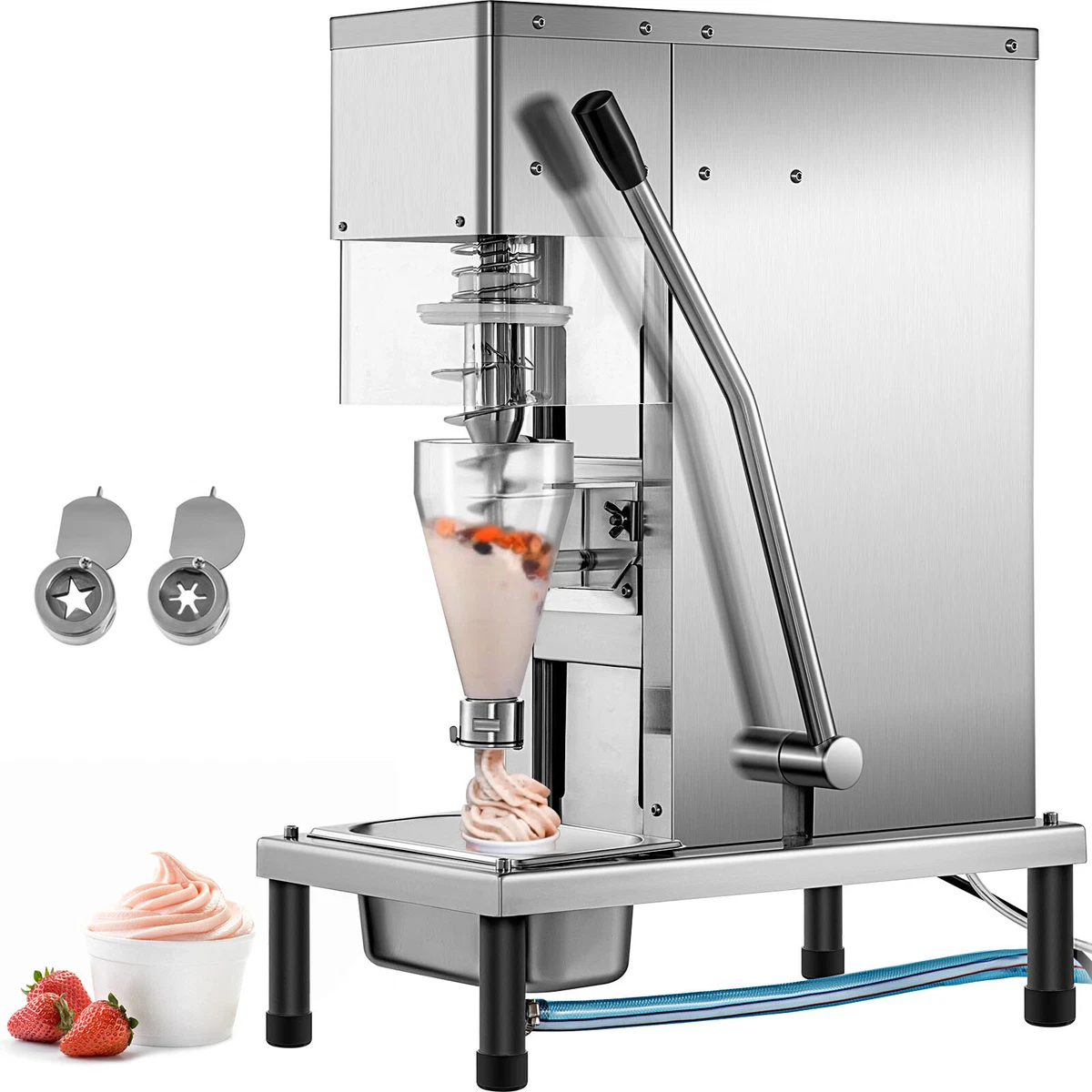 VEVOR Ice Cream Mixer Blender Machine Frozen Gelato Yogurt Milkshake Maker  750W