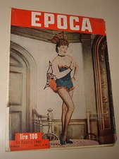 EPOCA=1951/40=JANIS PAGE=ANNA FOUGEZ=PUGLIA SPIAGGE=TEATRO ROMANO VERONA=