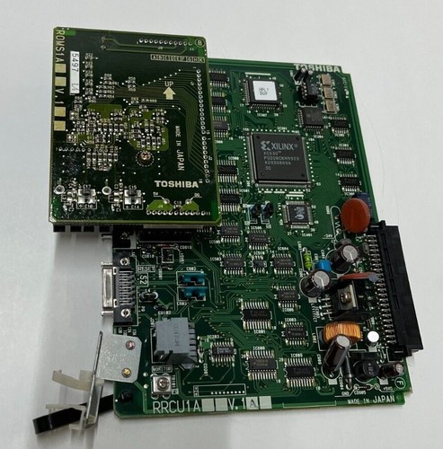 Toshiba RRCU1A Remote Cabinet Interface Card with ROMS1A Daughter Card - Bild 2 von 4