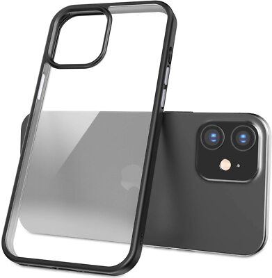 iPhone 12 Mini Case inch Hybrid Soft Grip Matte Finish Clear