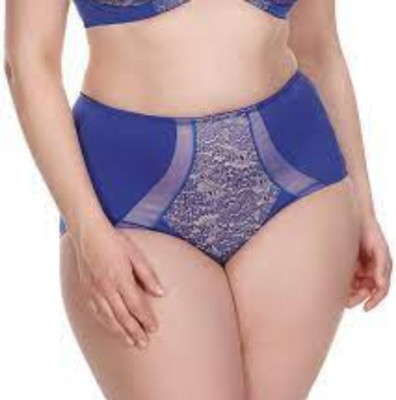 Elomi Raquel Sapphire Blue Slip Übergröße Schlüpfer Pants Panty Unterwäsche
