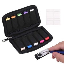 Flash Drive Case USB Storage Case USB Holder Storage Bag for USB Flash Drive