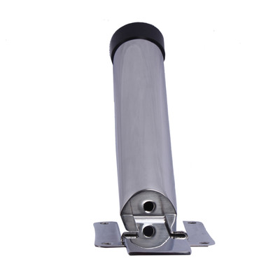 2 PCS Stainless Steel Adjustable Fishing Rod Holders - Removable Slide Mount For Boats