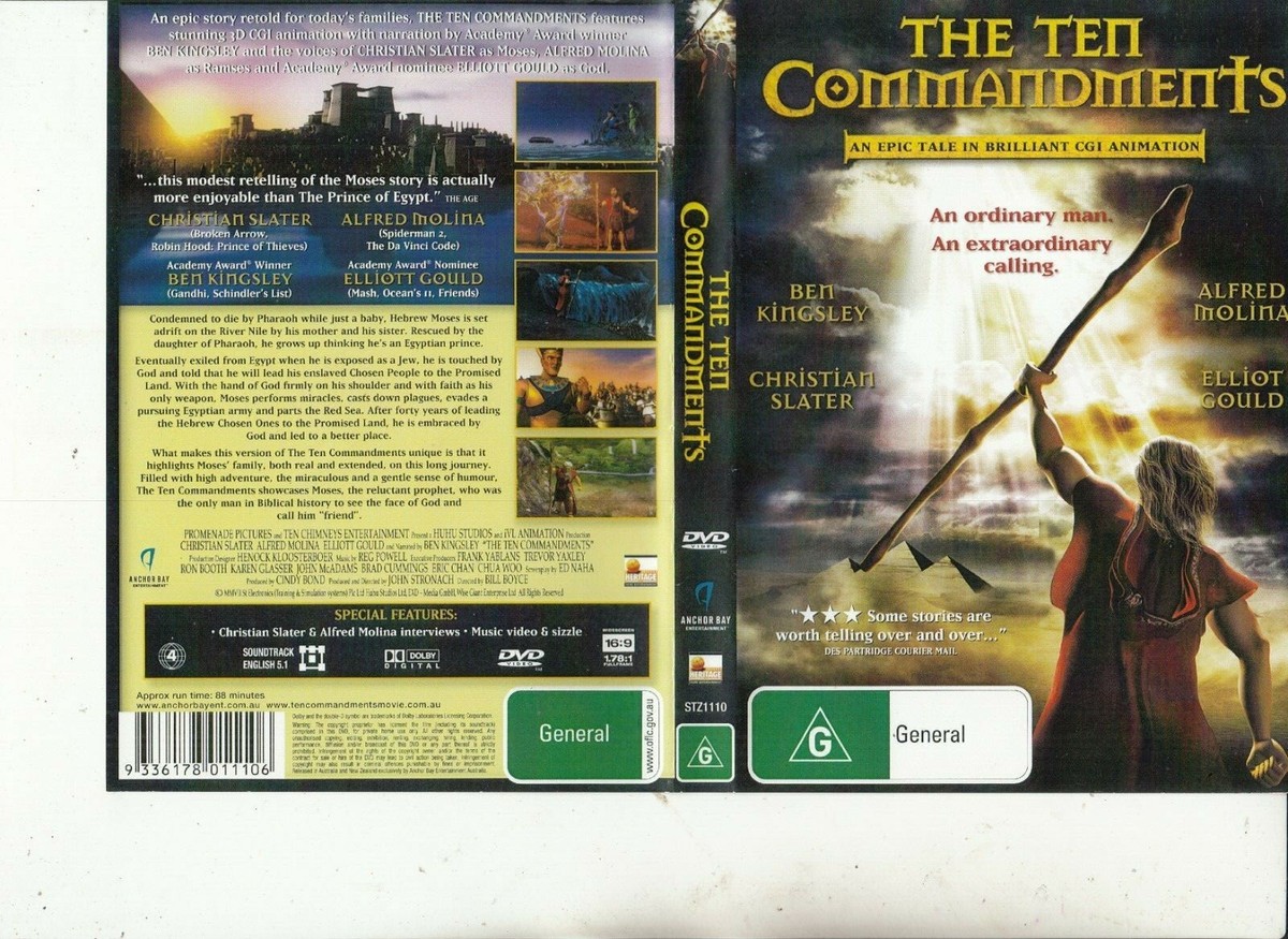 (未使用･未開封品)Ten Commandments Pt 1 &amp; 2 [DVD] The Ten Commandments (2-DVD Set) UNSEALED/UNTESTED
