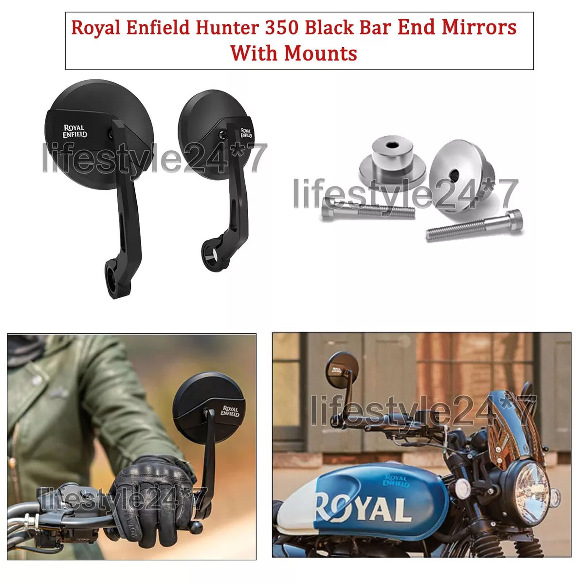 Royal enfield handlebar mirror outlet