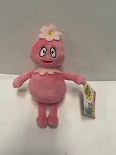 Yo Gabba Gabba Jazwares Foofa Pink Stuffed Beanbag Plush Not Working 8" New