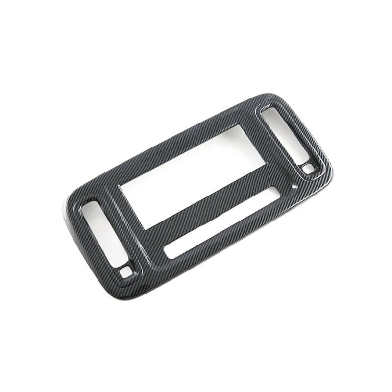 Cubierta de cuadro de navegación delantera de fibra de carbono para Mercedes-Benz VITO 2024 2025 Foto 3 de 4