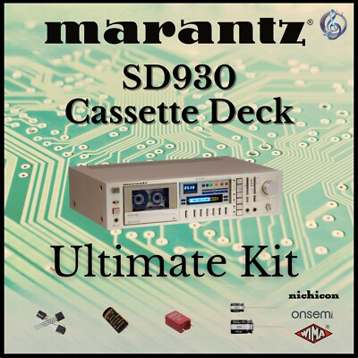 Marantz SD930 Cassette Deck Ultimate Upgrade Kit Genuine Parts