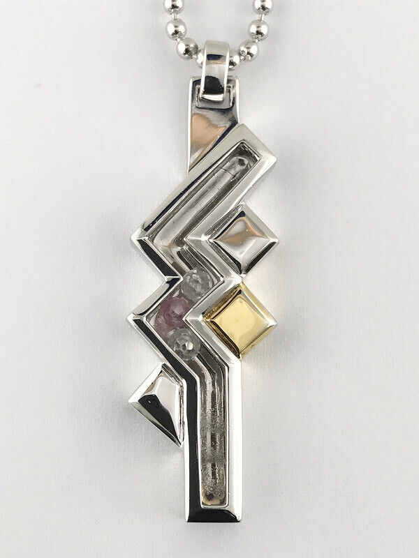 Final Fantasy XIII Lightning Silver 925 Pendant Necklace Final Fantasy XIII Lightning Silver 925 Pendant Necklace