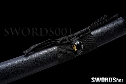 Handmade Bleach Ichigo Bankai Zangetsu Katana Japanese Sword 1095 Black Steel - Picture 6 of 13