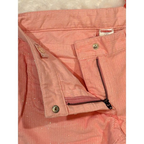 NWT Gymboree Snow Princess Pink Sparkle Glitter Corduroy Pants in size 7 PLUS - Picture 7 of 9