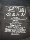 Led Zeppelin T Shirt Men Size 1X/2X Black Inglewood California Concert June 1977 — photo 3