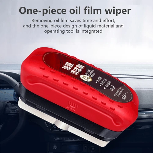 120ml Car Automotive Glass Oil Film Cleaner All-in-one Brush Removal Fluid US - Picture 2 of 12