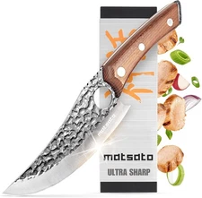 MATSATO® Premium Chef Knife. Japanese Steel Kitchen Knives for Balance & Control