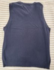 U.S. POLO ASSN Navy Knit Vest Men’s Size M Preppy Golf