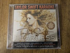 Fearless-Karaoke by Swift, Taylor CD Graphics/ DVD Combo, 2009 New in Packag
