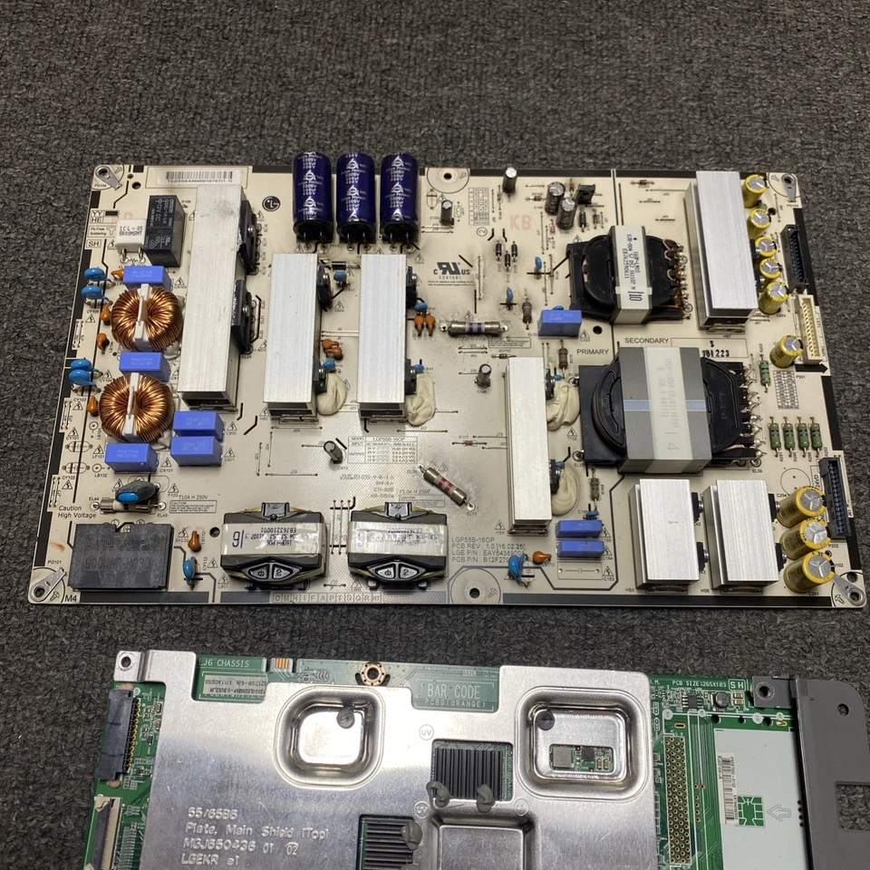 PLACA PRINCIPAL LG OLED55B6P EBT6492506 EAX66886304 (1.0) Alimentación, Tcon Foto 3 de 4