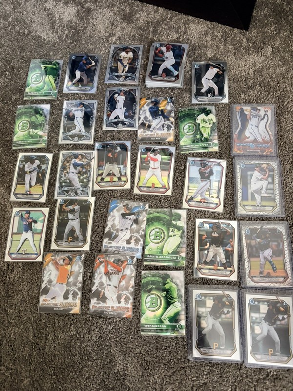 2026 Bowman Chrome 1st Bowman Chrome Lot x93 Prospect Collection - All We Pulled