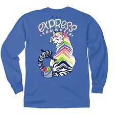 Itsa Girl Thing Tiger Express Yourself Youth Long Sleeve T-Shirt