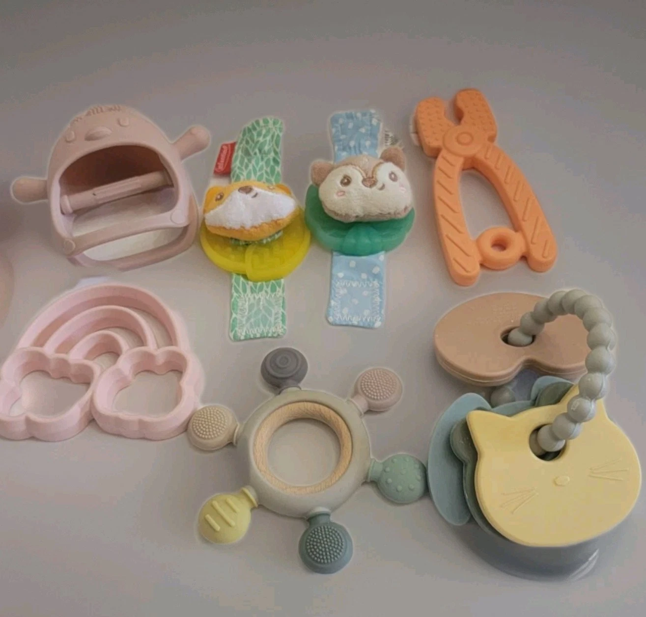 Lot Of 7 Piece Baby Teethers Infantino Ningbo Ityy Ritzy