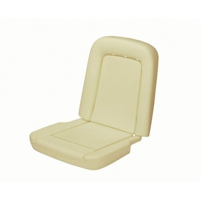 Seat Foam Front Bucket Seat Standard / Deluxe Each 1967 - TMI