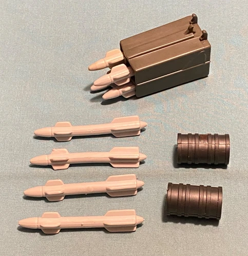 G.I. GI JOE gijoe KILLER WHALE PARTS LOT #5 missile box depth charges FREESHIP