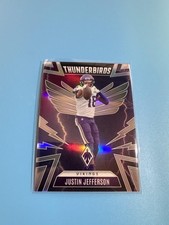 Justin Jefferson Minnesota Vikings Football Thunderbirds Excellent