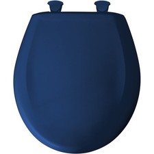 Bemis Round Toilet Seat and Lid - Durable Plastic