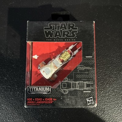 Star Wars Black Series (2015) Titanium First Order Jakku Landspeeder - NIB 
