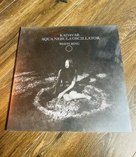 Kadavar/Aqua Nebula Oscillator - White Ring 2xLP FIRST 2012 PRESS Vinyl