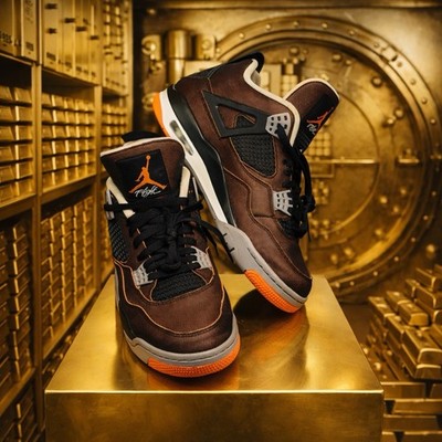 Size M 10 / W 11.5 - Air Jordan 4 Retro Starfish W (CW7183-100)