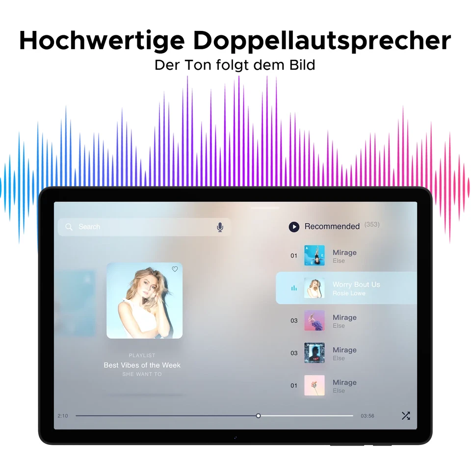 DOOGEE TabA9/A9+/A9PRO/A9PRO+ Tablet 30GB+128GB Tablets Android 15 8580mAh - Bild 2 von 4