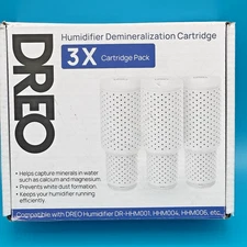 Dreo Demineralization Cartridge 3-Pack Humidifiers 1 Open and 2 Others NEW