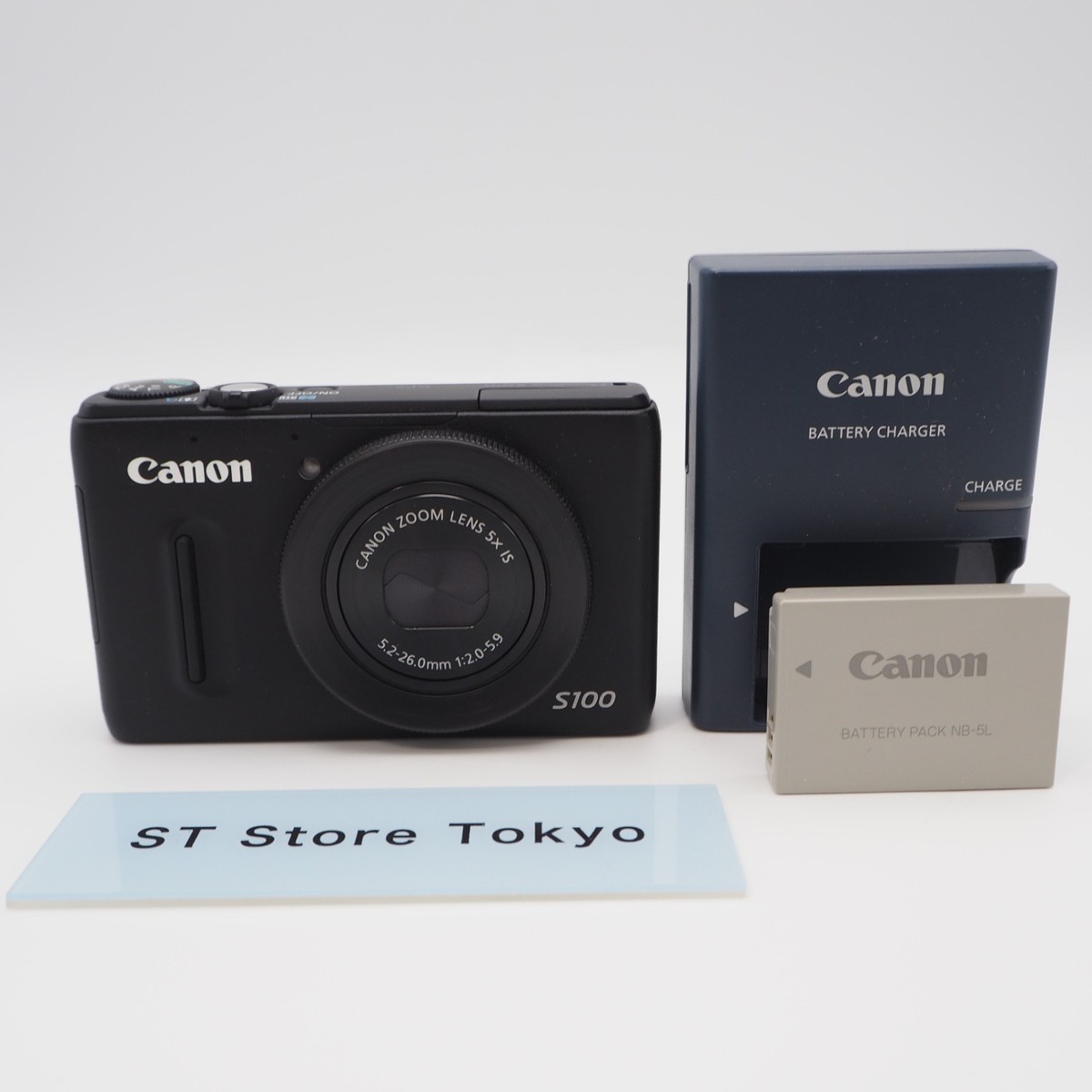 Near Mint] Canon PowerShot S100 12.1MP Digital Compact Camera