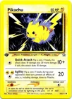 Pikachu 70/111 Common Neo Genesis Pokemon 1st Edition Near Mint