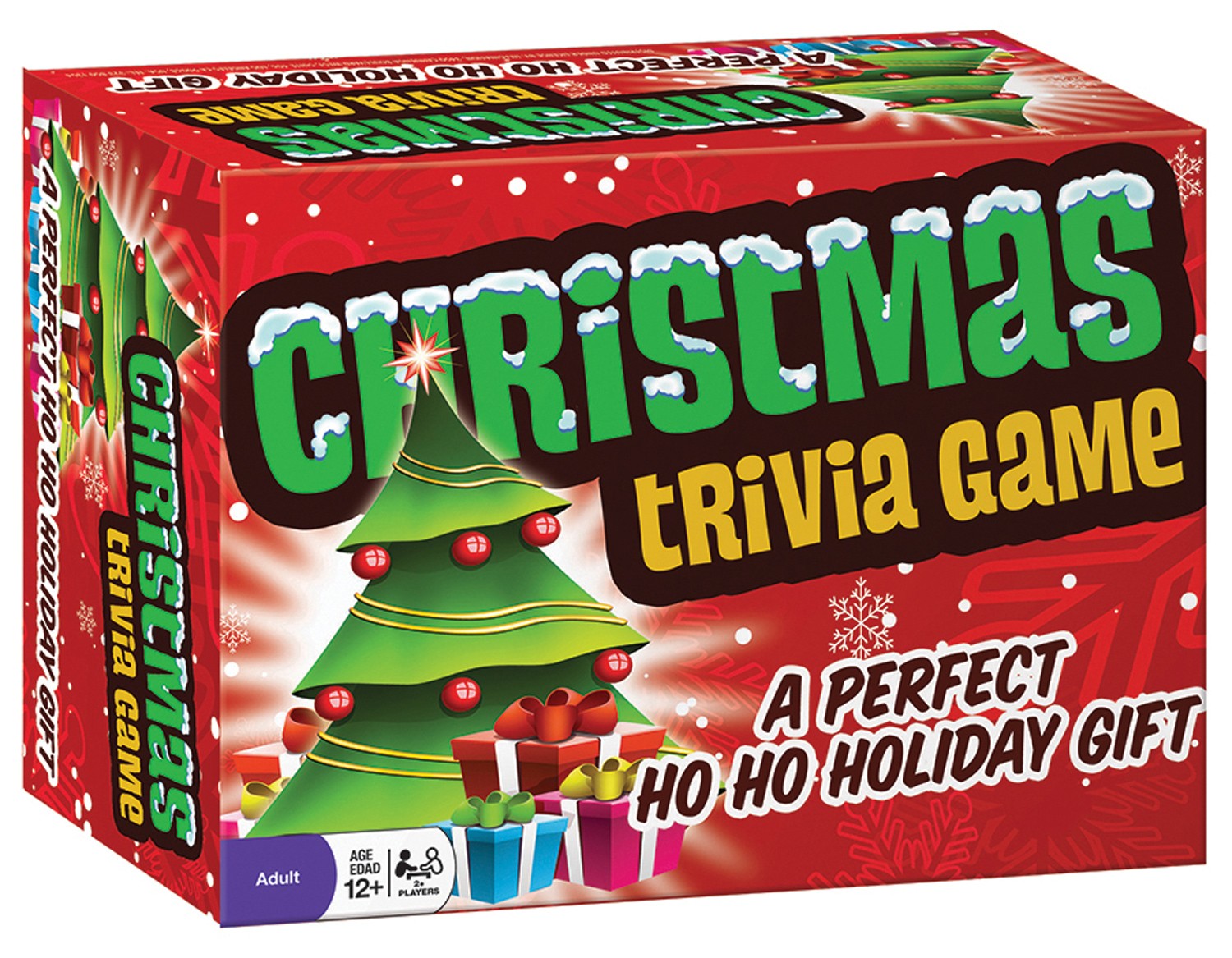 Outset Media Christmas Trivia Game - Holiday Knowledge - Festive Fun for All