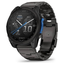 D2 Mach 2 Aviator GPS Smartwatch Titanium 51m...