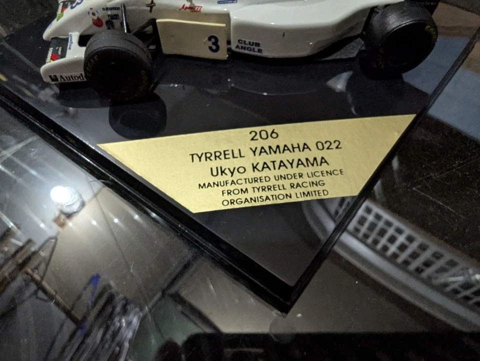 Tyrrell Yamaha 022 1994 - Ukyo Katayama escala: 1:43 envío gratuito  Foto 4 de 4